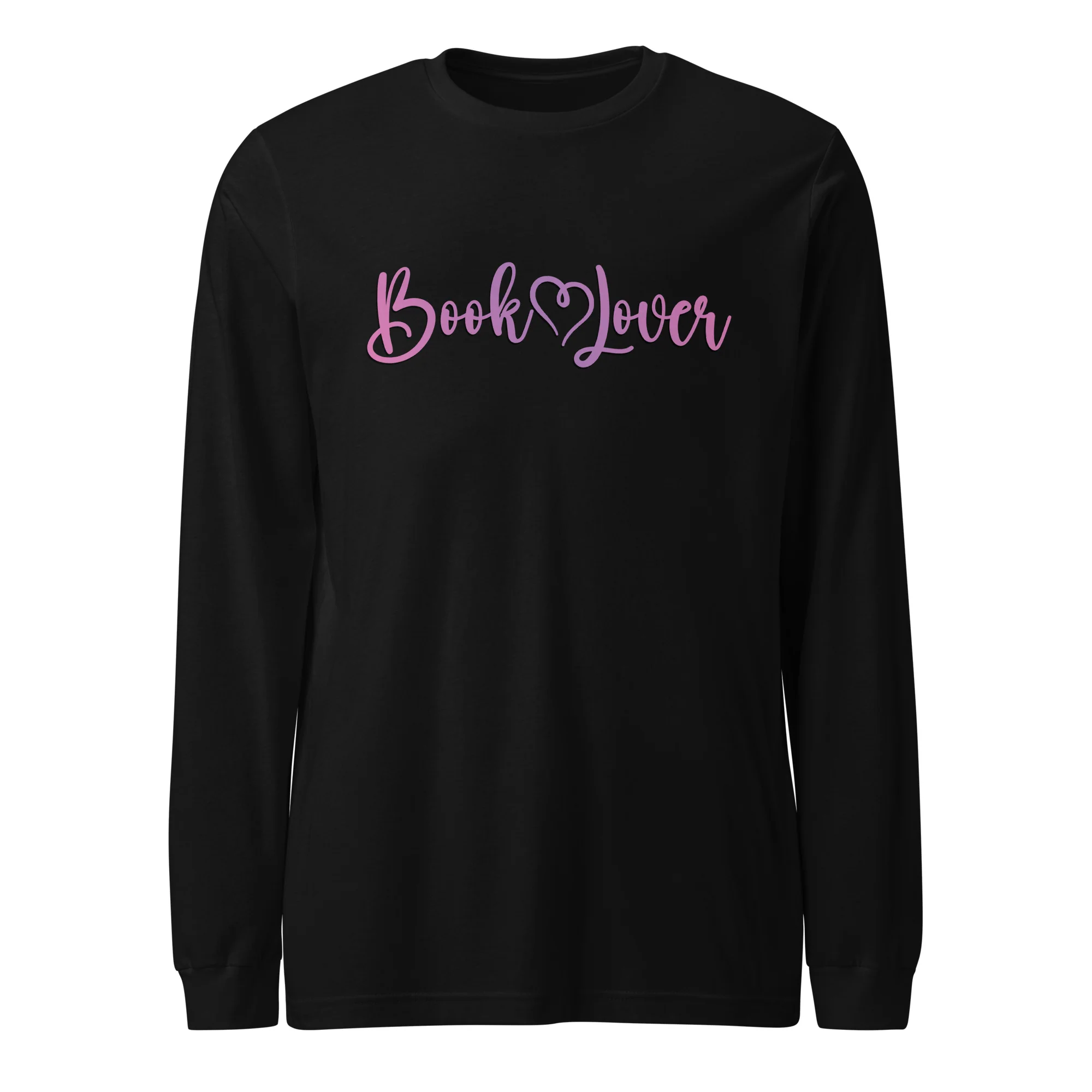"Booklover" Unisex Long Sleeve Tee - Image 4