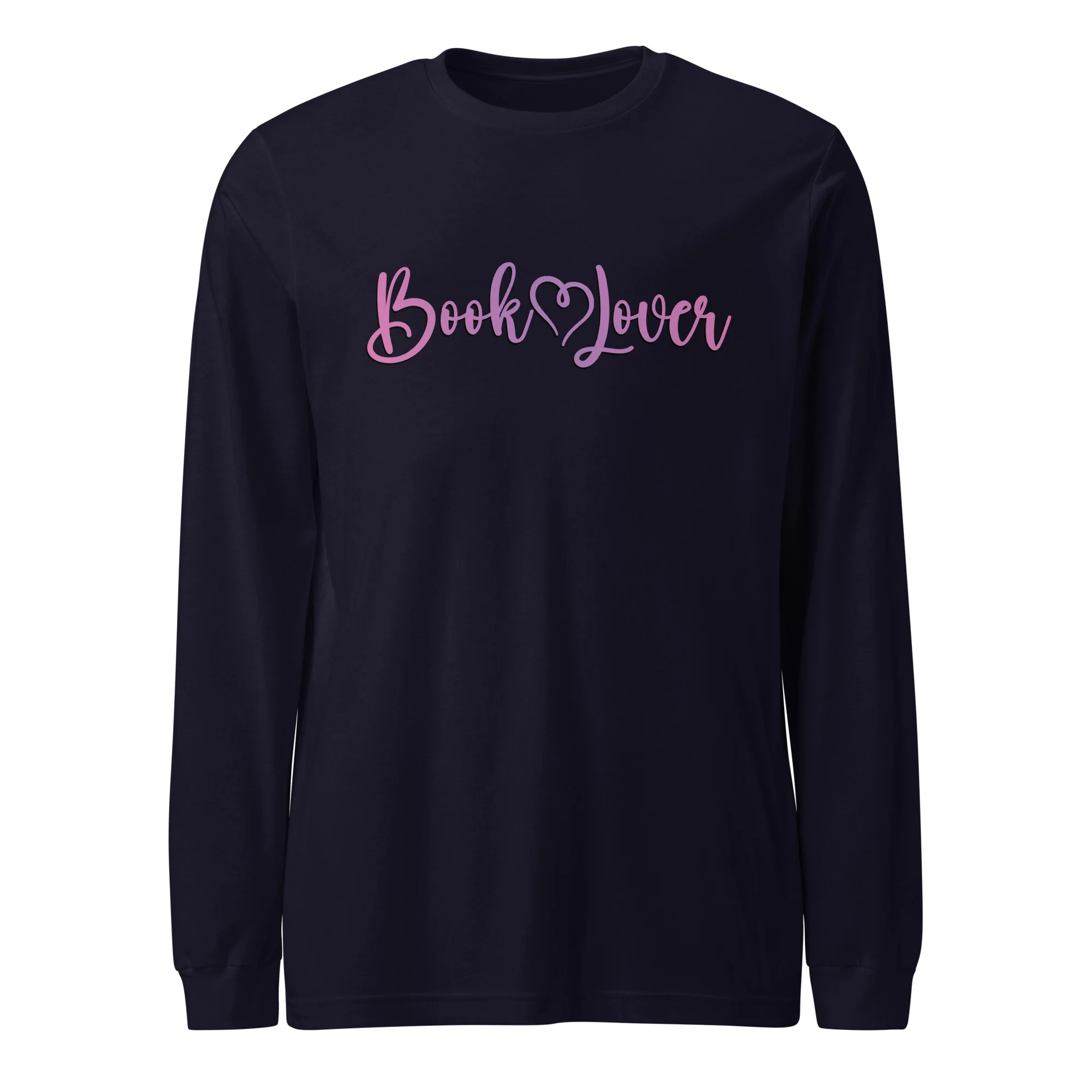 "Booklover" Unisex Long Sleeve Tee - Image 5