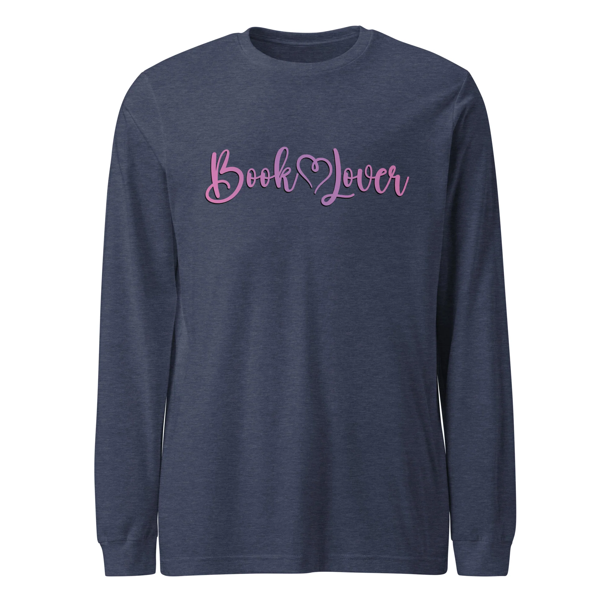"Booklover" Unisex Long Sleeve Tee - Image 7