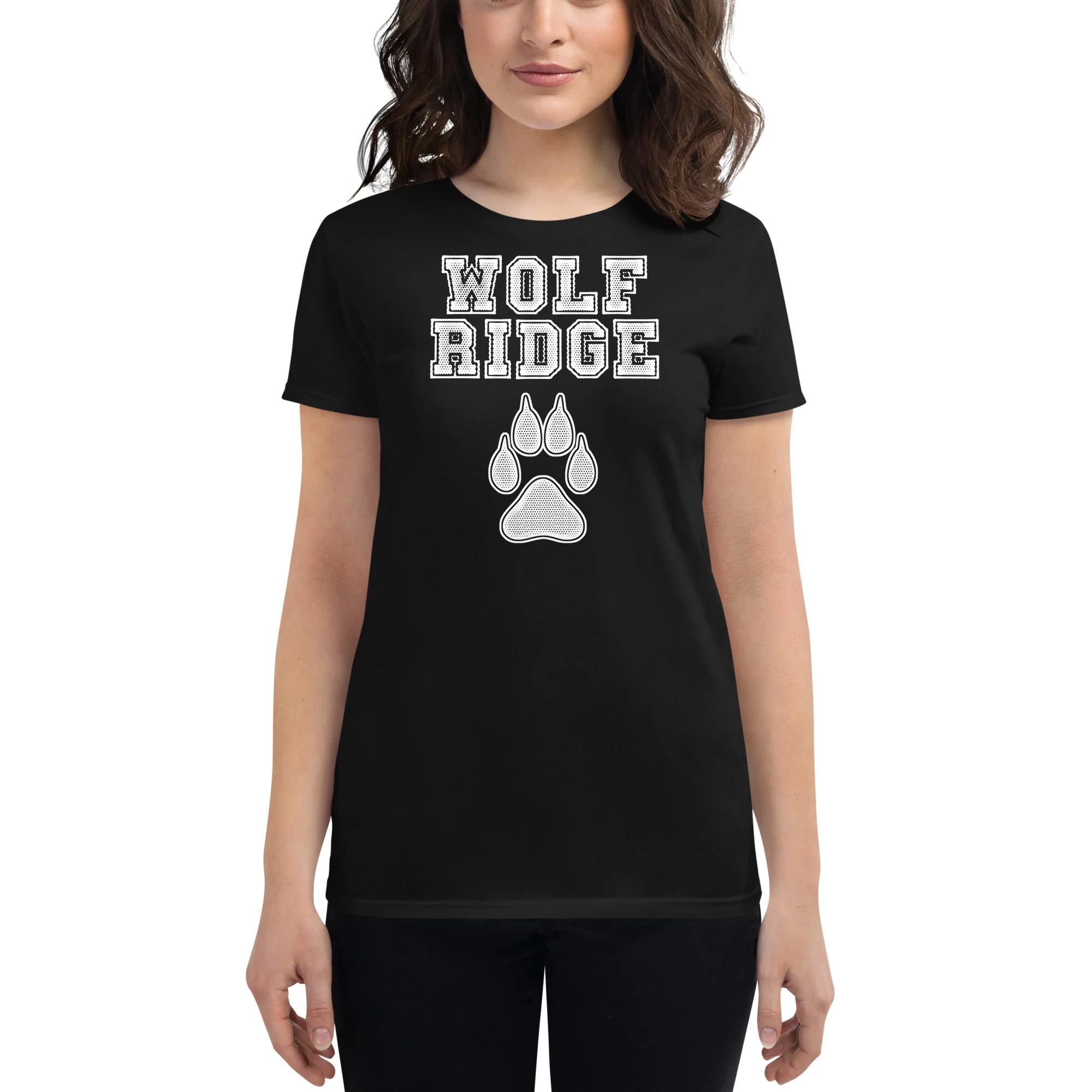 Wolf Ridge High Women's short sleeve t-shirt - Image 3